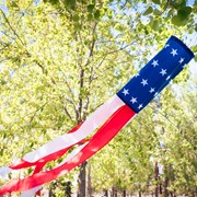 In the Breeze Stars & Stripes 50" Windsock 4929 View 4