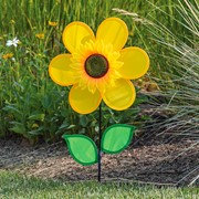 In the Breeze 12" Yellow Sunflower with Leaves 2791 View 4
