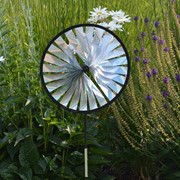 In the Breeze Silver Sparkle 14" Spinner Wheel 2796 View 4