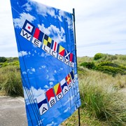 In the Breeze Welcome Aboard Lustre House Banner 7308 View 4