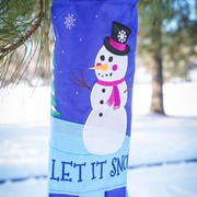 In the Breeze Let it Snow 40" Windsock 5026 View 4