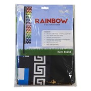 In the Breeze Rainbow 17" x 82" 4-Section Banner 4538 View 3