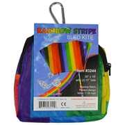 In the Breeze Rainbow Striped Sled Kite 24 PC POP Display 3244-D View 3
