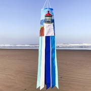 In the Breeze Coastal Lighthouse 40" Windsock 5131 View 4