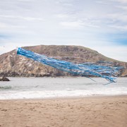 In the Breeze Cobalt 51" Mylar Windsock 9063 View 4