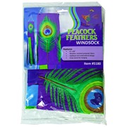In the Breeze Peacock Feather 40" Windsock 5180 View 4
