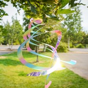 In the Breeze Striped Iridescent Crystal Spinner 9162 View 4