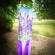 In the Breeze Lavender 40" Inspiration Windsock 5211 View 4