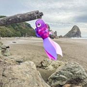 In the Breeze 30" Lavender Damsel Fish 5223 View 4