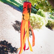 In the Breeze Dancing Kokopelli 40" Inspiration Windsock™ 5233 View 4