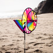 In the Breeze 13" Fiesta Double Spinner with Wind Sail 2613 View 4