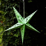 In the Breeze Green Paper Star Lantern 9178 View 4