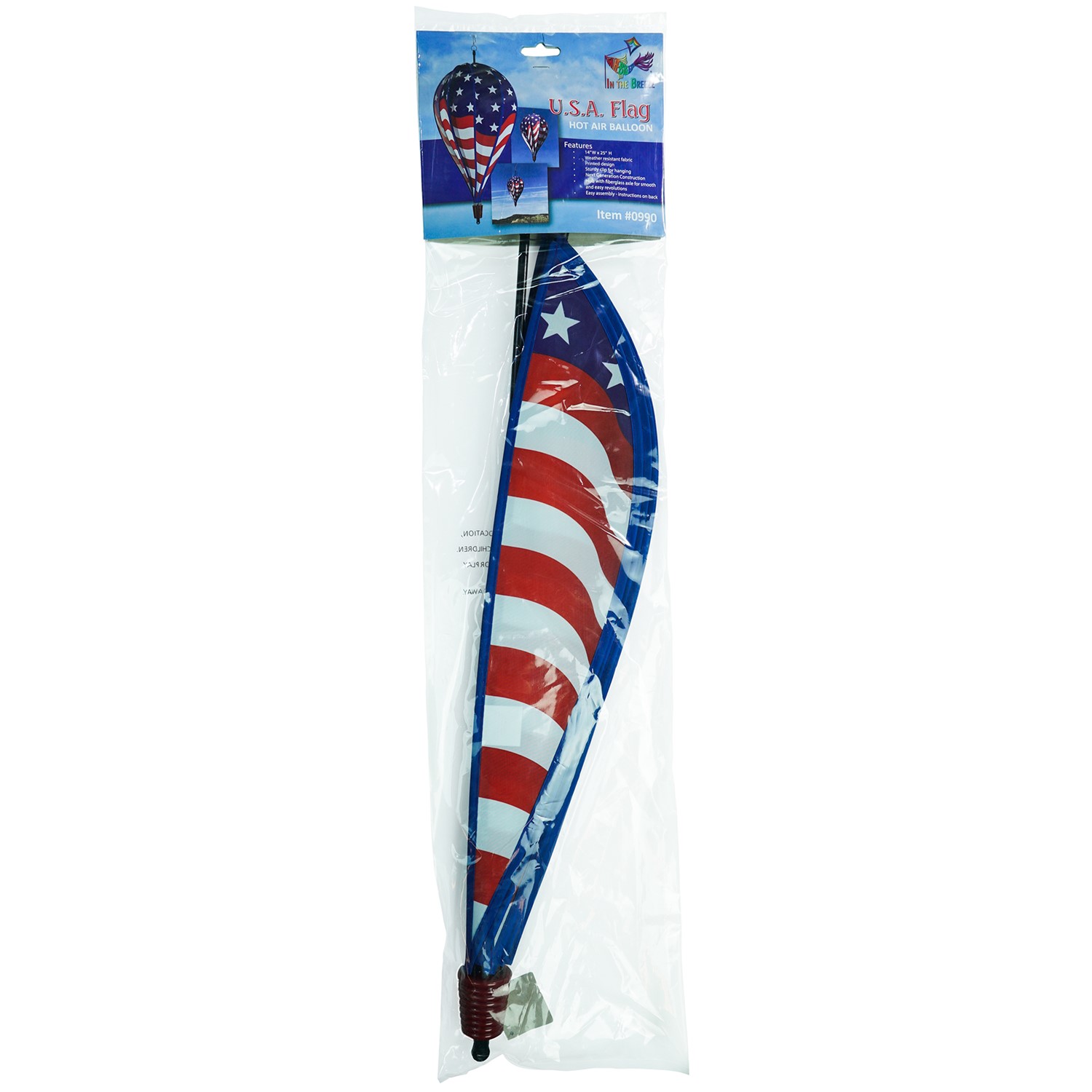 USA Flag 10-Panel Hot Air Balloon | In the Breeze | Wholesale