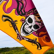 In the Breeze Flintlock Pirette 3x5 Grommet Flag 3643 View 5