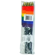 In the Breeze Printed Rainbow 4x6 Hand-Held Flag (12 PC) 3688 View 5