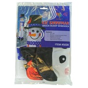 In the Breeze Lil' Snowman 3D 40" Windsock 5028 View 5