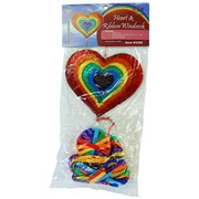In the Breeze Heart & Ribbon Windsock 5194 View 4