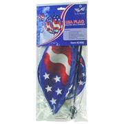 In the Breeze 11" USA Flag Hanging Ball Spinner 2490 View 4