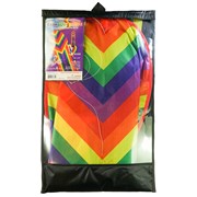 In the Breeze 22" Rainbow Stripe Dancing Dragon Kite 3350 View 5