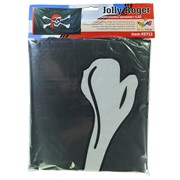 In the Breeze Jolly Roger Embroidered 3x5 Double Sided Grommet Flag 3712 View 3