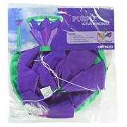 In the Breeze Purple 38" Lotus Flower Windsock 5203 View 4