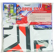 In the Breeze 4' Heavy Duty Open Stars & Stripes Double Sided Feather Banner 4550 View 4