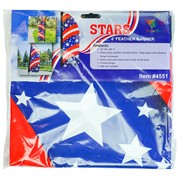 In the Breeze 4' Heavy Duty Stars & Stripes Double Sided Feather Banner 4551 View 4