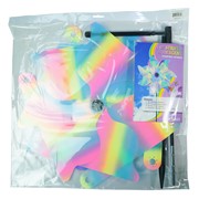 In the Breeze 18" Striped Iridescent Pinwheel Spinner 2622 View 4