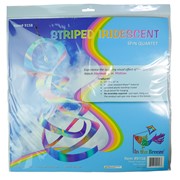 In the Breeze Striped Iridescent Mylar Spin Quartet with Crystal 9158 View 5