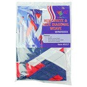 In the Breeze Red, White & Blue Diagonal Weave 40" Windsock 5217 View 5