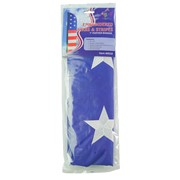 In the Breeze 7-foot Embroidered Stars & Stripes Feather Banner 4559 View 4