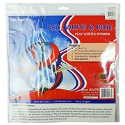 In the Breeze Red, White and Blue Poly Vortex Spinner 2478 View 4