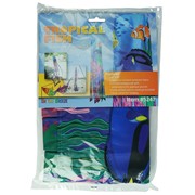 In the Breeze Tropical Fish 40" Illusion Windsock 5247 View 5