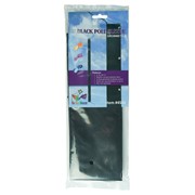 In the Breeze Black 8-foot Pole Sleeve with Grommets 4565 View 2