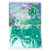 In the Breeze 40" Teal Iridescent Jellyfish 3D Windsock 5257 View 5