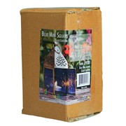 In the Breeze Mini Blue Square Glass Tealight Lantern 9201 View 5