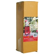 In the Breeze Large Red & Pink Hex Glass Tealight Lantern 9213 View 5