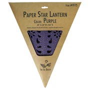 In the Breeze Purple Paper Star Lantern 9175 View 5