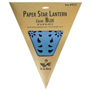 In the Breeze Blue Paper Star Lantern 9177 View 5
