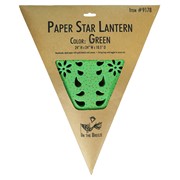 In the Breeze Green Paper Star Lantern 9178 View 5