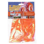 In the Breeze 18" Orange Iridescent Jellyfish 3D Windsock 5262 View 5