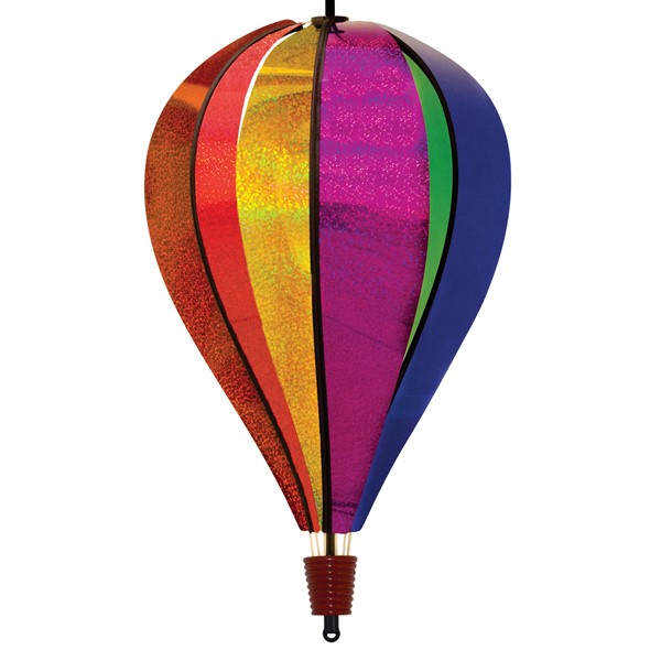 In the Breeze Rainbow Glitter 6 Panel Hot Air Balloon 1082