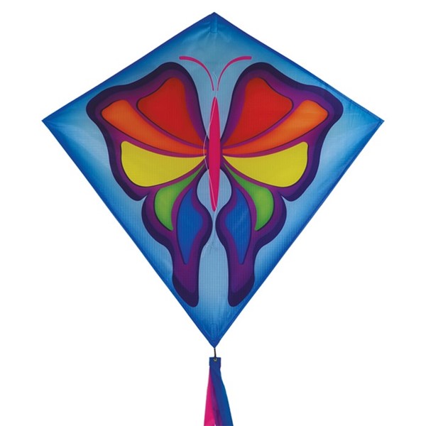In the Breeze Butterfly 30" Diamond Kite (Optimized for Shipping) 2907