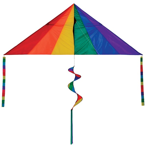 In the Breeze Rainbow 7' Delta Combo Kite 3087