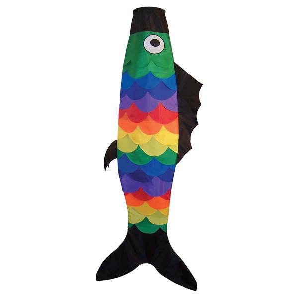 thumbnail image 2 of In The Breeze 4121 Clown Fish Windsock - 40 Inch Hanging Garden Decor For Lawn, Porch, Balcony 2 of 2