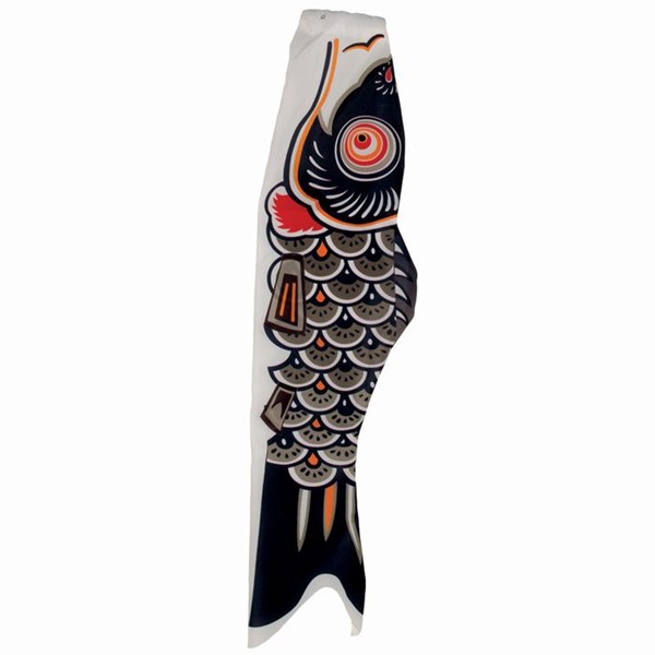 In the Breeze 36" Black Koi 4788