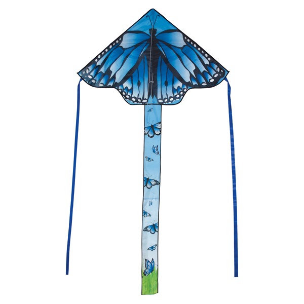 In the Breeze Blue Butterfly Swarm 45" Fly-Hi Kite 3199