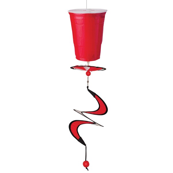 Mini Red Wine Glass 5 O'Clock Drink Spinner 