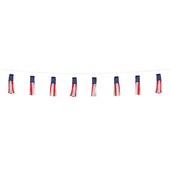 In the Breeze Stars & Stripes String of Babysocs 5013