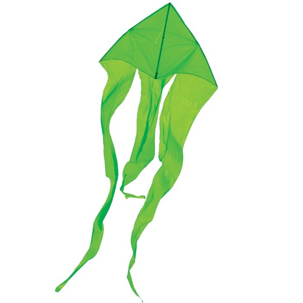 In the Breeze Green 77" Wave Delta Kite 3226